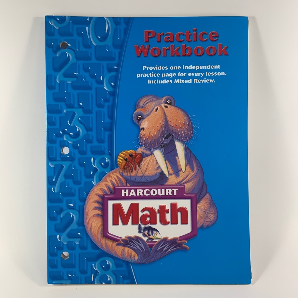 Harcourt Math Grade 3 Practice Workbook